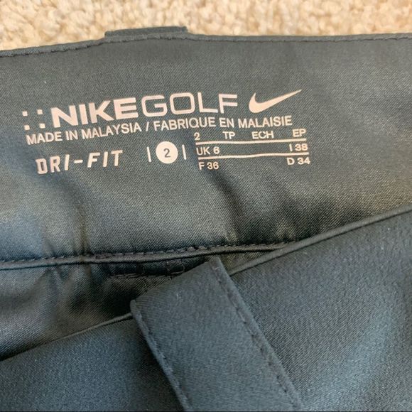 Nike golf dri fit black skirt size 2 - Picture 5 of 10